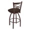 Holland Bar Stool Co 30" Swivel Bar Stool, Bronze Finish, Rein Coffee Seat 82030BZ025 - alternate 3